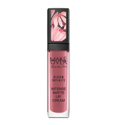 Make Over Tities Sapoetra Bloom Infinite Intense Matte Lip Cream Peony