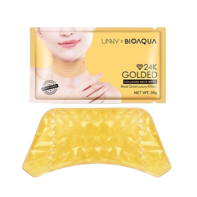 Bioaqua 24K Gold Collagen Neck Mask 