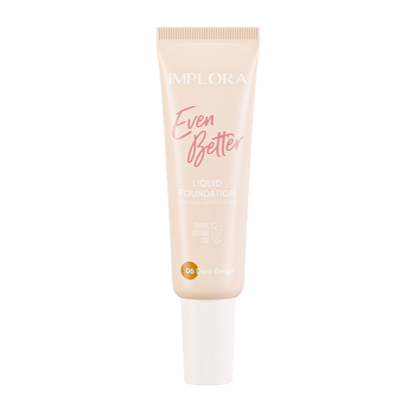 Implora Even Better Liquid Foundation 06 Dark Beige
