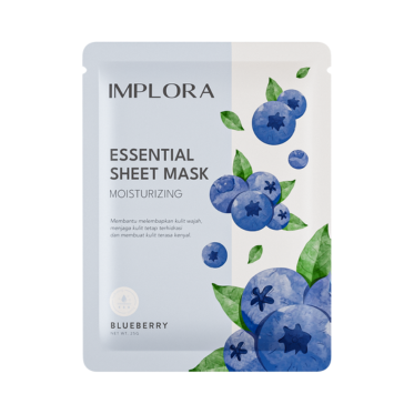 Implora Essential Sheet Mask Blueberry