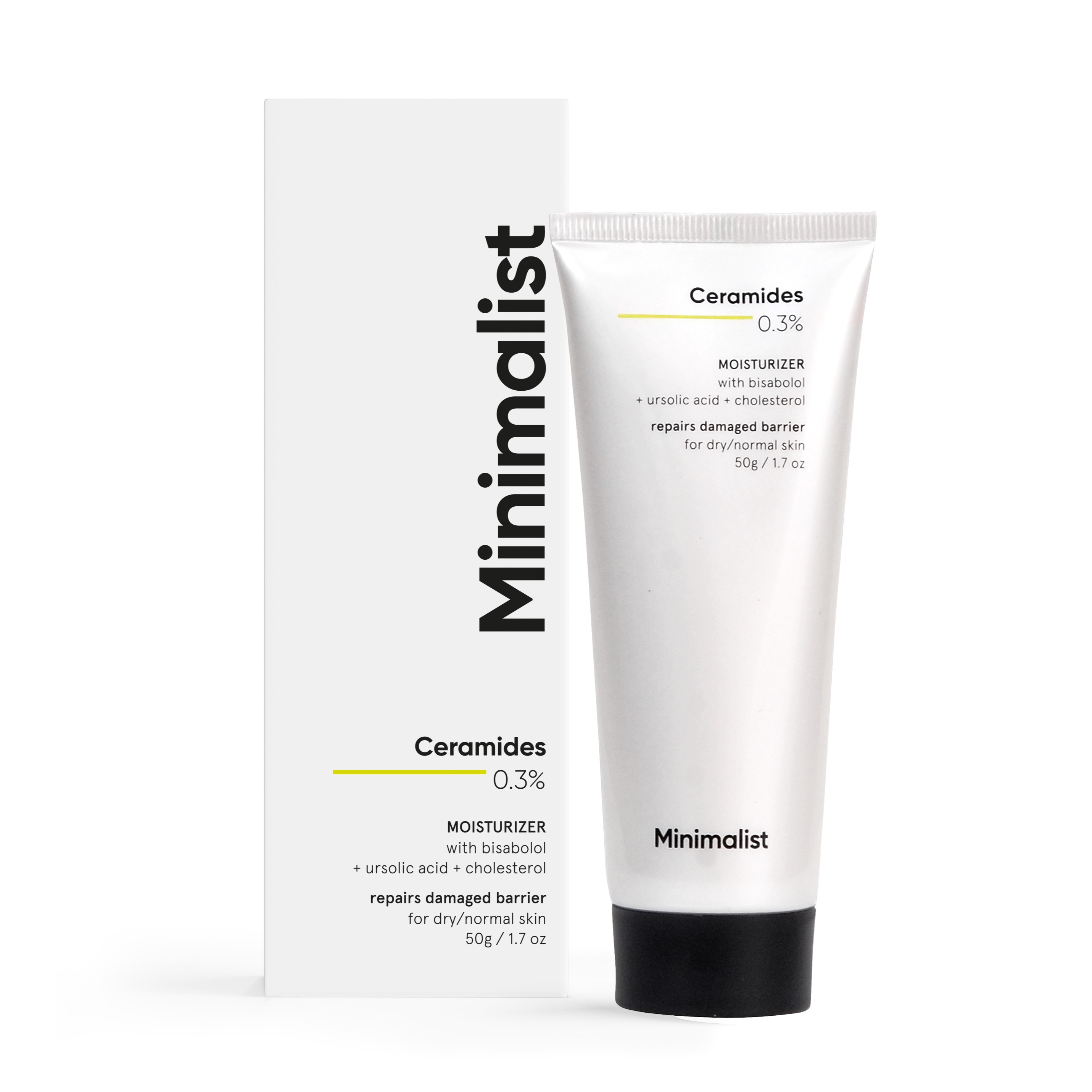 Minimalist Ceramides 0.3% + Bisabolol Moisturizer 