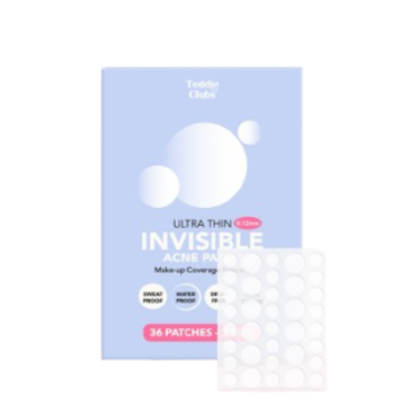 Teddy Clubs Clear 0.12MM Make-Up Acne Patch 