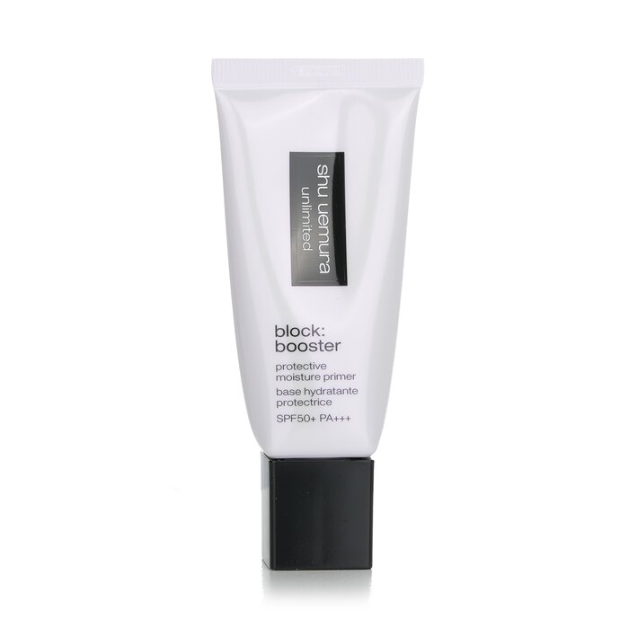 Shu Uemura Unlimited Block : Booster Protective Moisture Face Primer SPF50+ PA+++ Pink