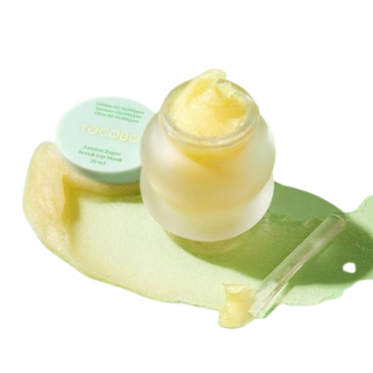 Tocobo Lemon Sugar Scrub Lip Mask 