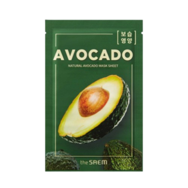 the SAEM The Saem Natural Mask Sheet Avocado Avocado