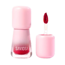 SAVIOSA Glazetint-Longwear Lipstain Flirty Red