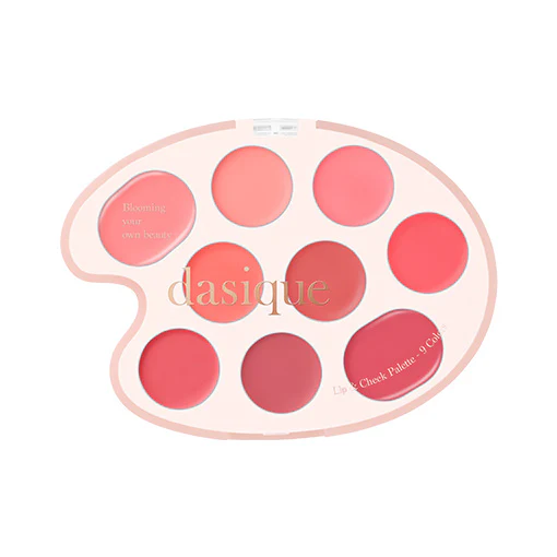 Dasique Mood Painting Lip & Cheek Palette 02 Coral Coloring