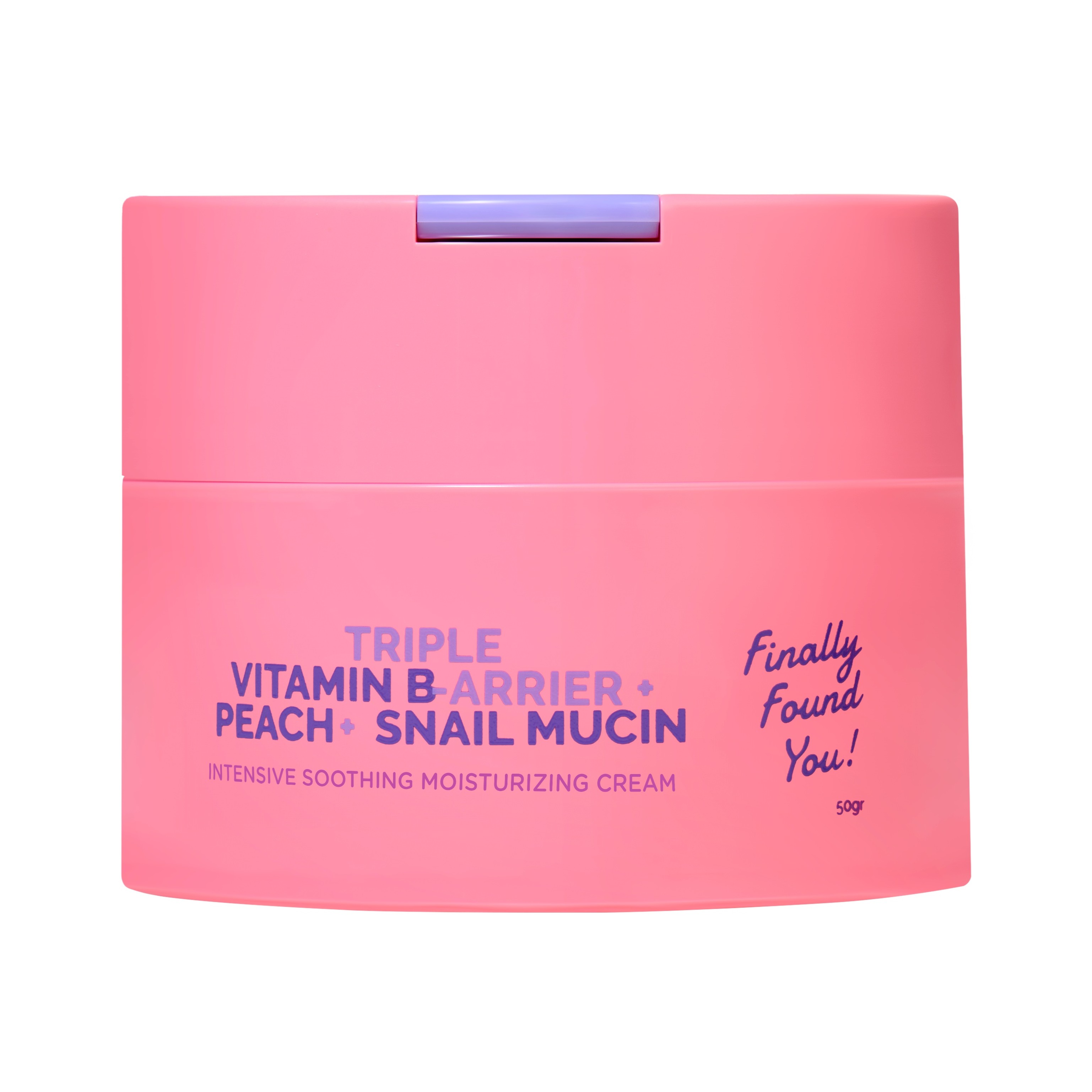 Triple Vitamin B-arrier + Peach + Snail Mucin Intensive Soothing Moisturizing Cream