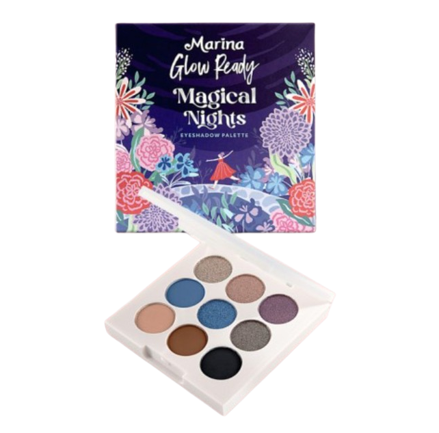 Marina Glow Ready Eyeshadow Palette Magical Nights