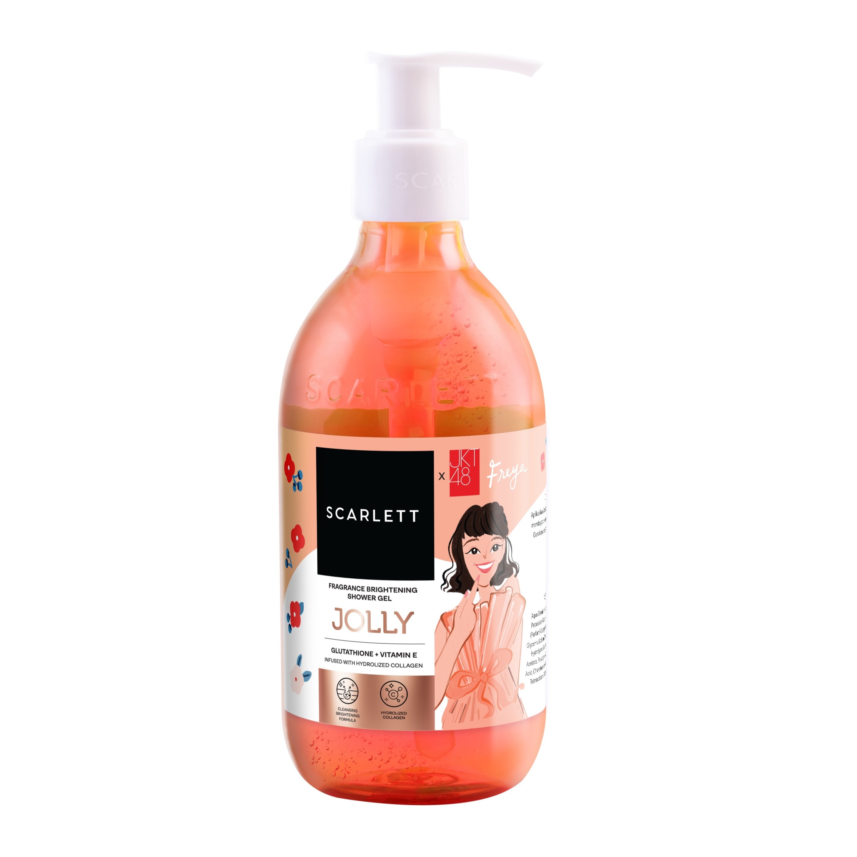 Scarlett Fragrance Brightening Shower Gel Jolly