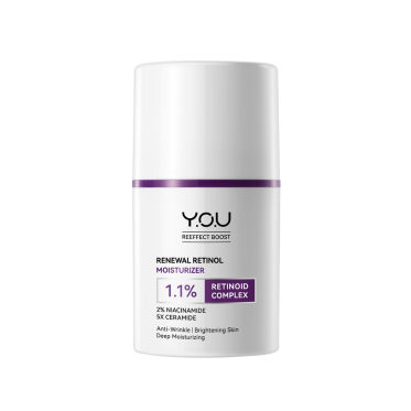 YOU Beauty Reeffect Boost Renewal Retinol Moisturizer 