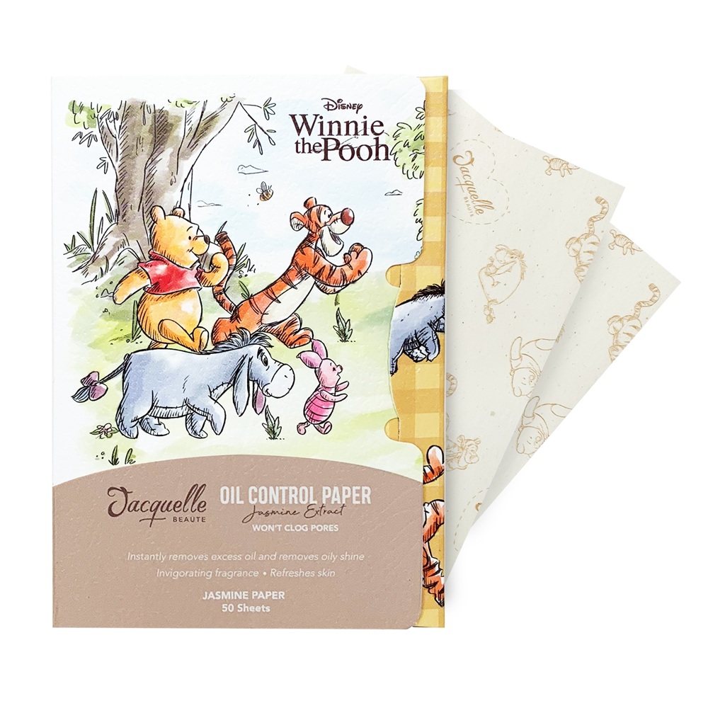 Jacquelle Oil Control Paper Disney Winnie The Pooh Edition Jasmine