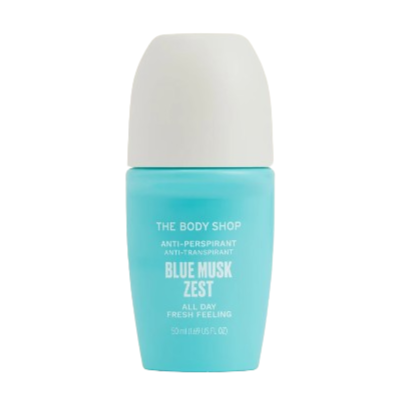The Body Shop Blue Musk Zest Antiperspirant Deodorant 
