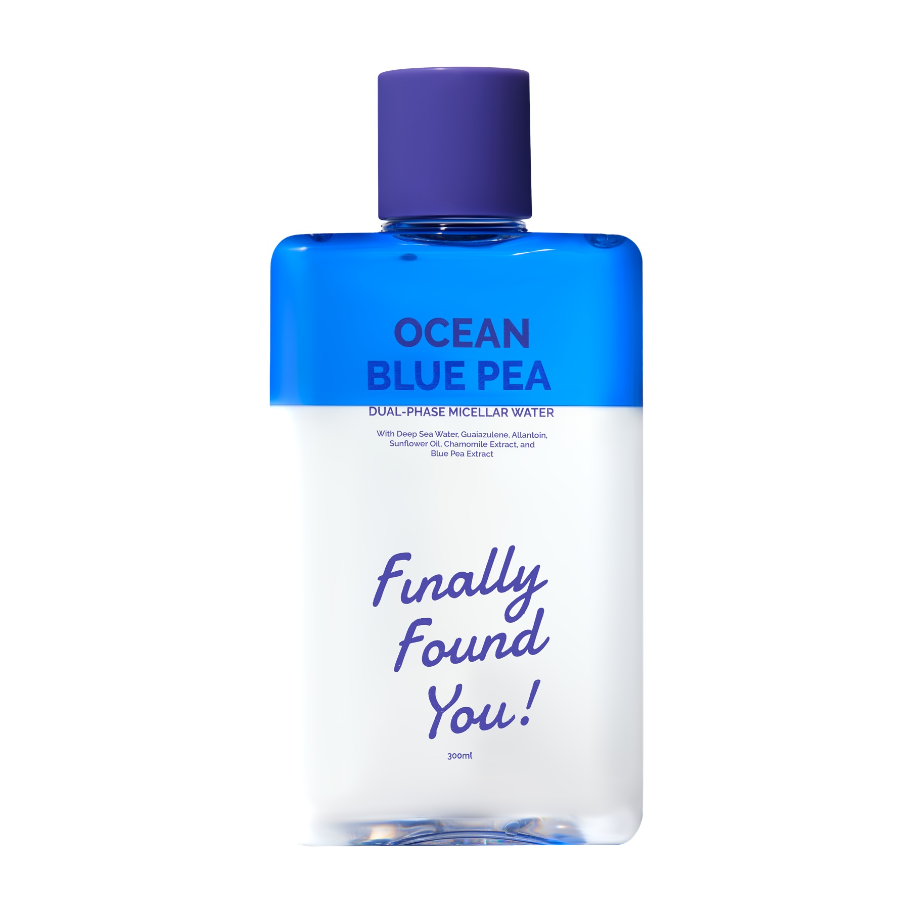 Ocean Blue Pea Dual-Phase Micellar Water