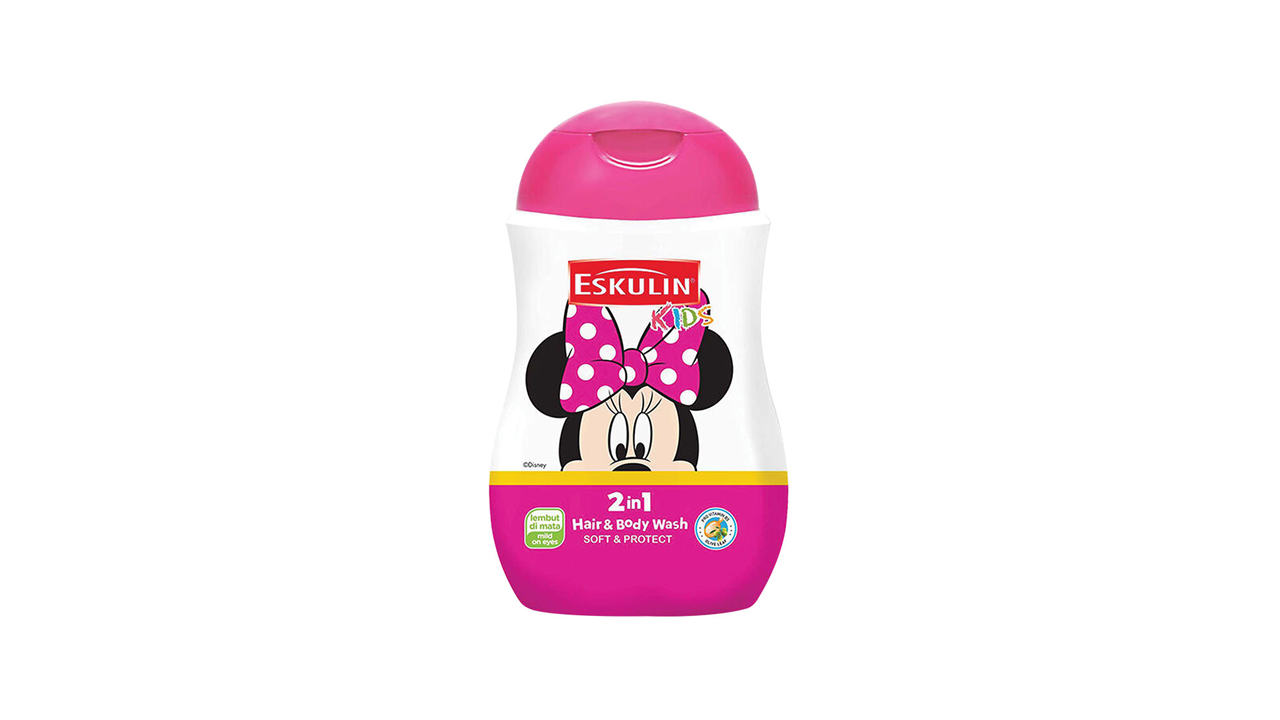Eskulin Kids 2 in 1 Hair and Body Wash Soft & Protect 