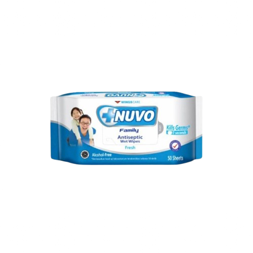 Nuvo Antibacterial Wet Wipes Mild Protect 