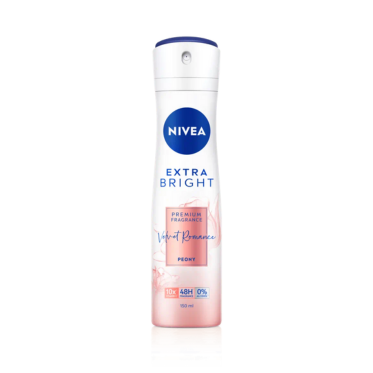 NIVEA Deodorant Spray Extra Bright Velvet Romance 