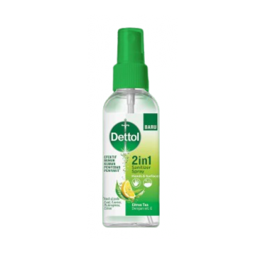 Dettol Hand Sanitizer Spray 2in1 Citrus Tea 
