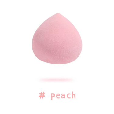 Saniye Cosmetics Makeup Powder Puff Fruits Sponge Peach