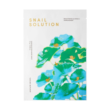 Nature Republic Snail Solution Skin Booster Mask Sheet 