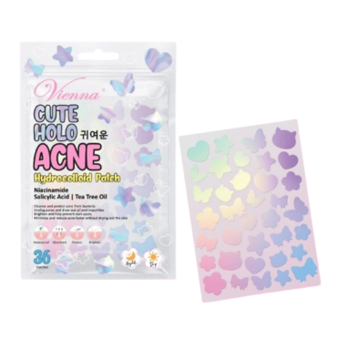 Vienna Cute Holo Acne Hydrocolloid Patch 