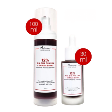 12% AHA BHA PHA + 5X Plant Extract Intensive Peeling Solution
