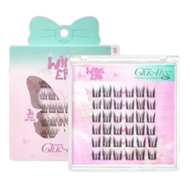 Glam Fix Wink Era Poppin' Glue-Free Cluster Eyelashes 03 Barbie Coded
