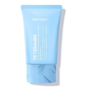 Bioaqua 7X Ceramide Skin Moisturize Serum Sunscreen SPF 50 PA++++ 