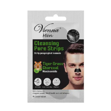 Men Cleansing Pore Strips Tiger Grass Charcoal