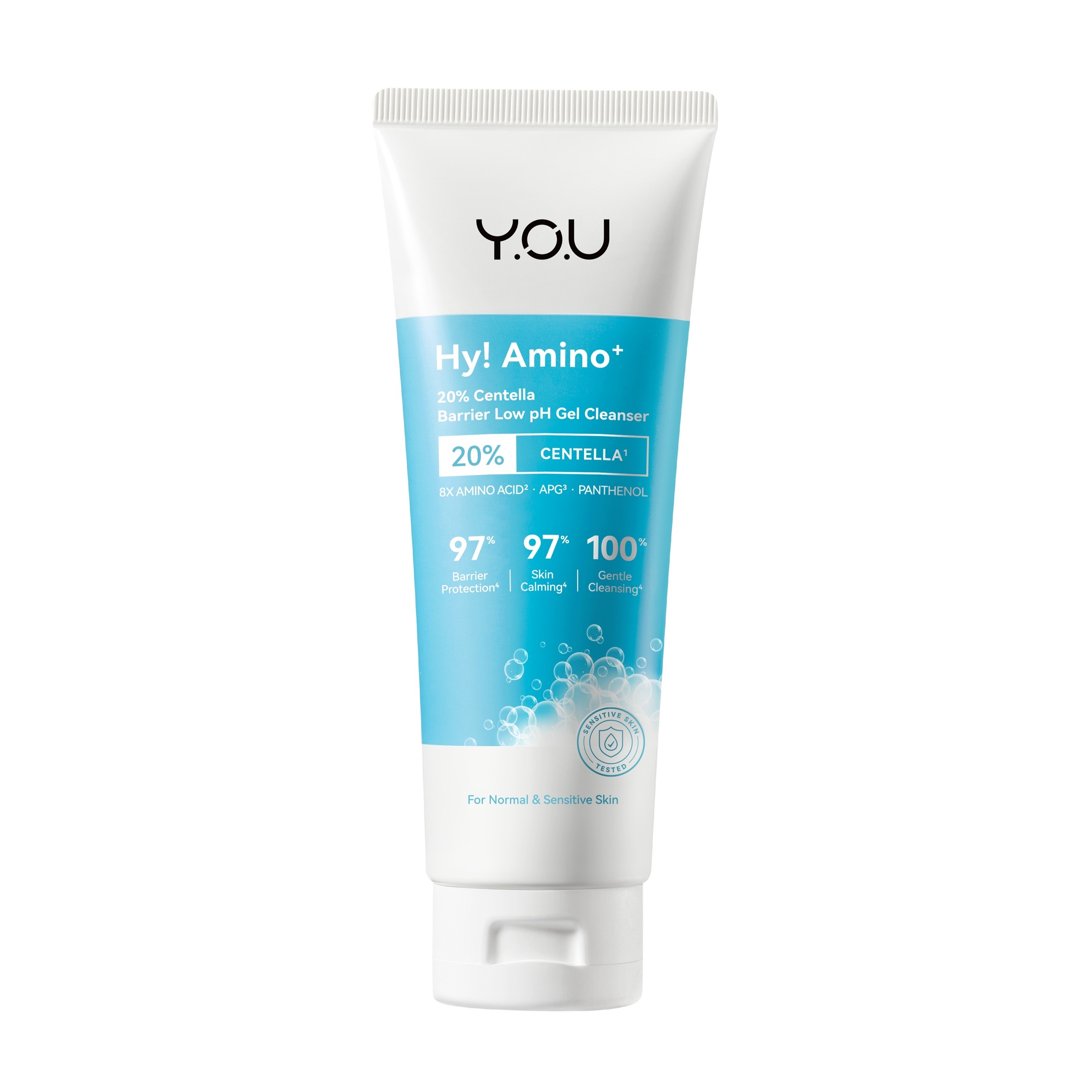 Hy! Amino+ 20% Centella Barrier Low pH Gel Cleanser