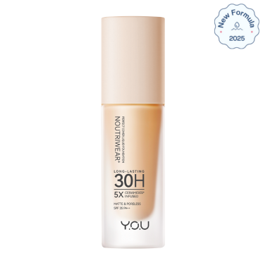 YOU Beauty Noutriwear+ Perfect Cover Velvet Liquid Foundation W709 Sand Beige