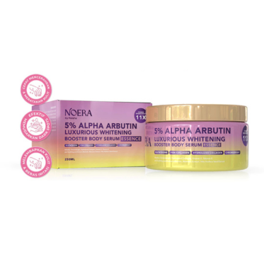 5% Alpha Arbutin Luxurious Whitening Booster Body Serum Essence