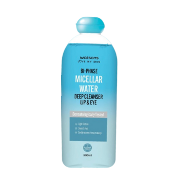 Bi-Phase Micellar Water Deep Cleanser Lip & Eye