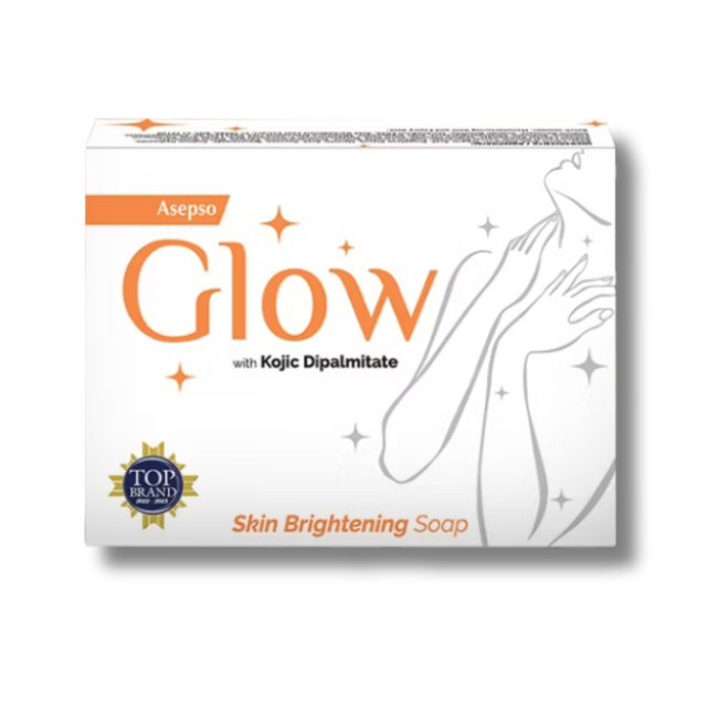 Glow Skin Brightening Soap with Kojic Dipalmitate