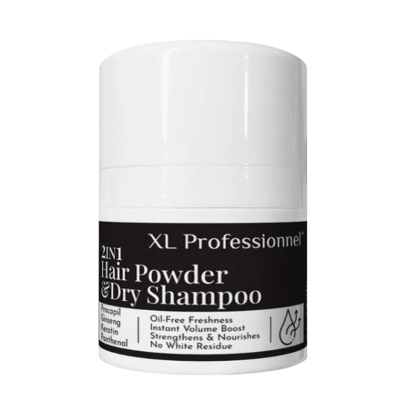 2IN1 Dry Shampoo Puff & Hair Powder