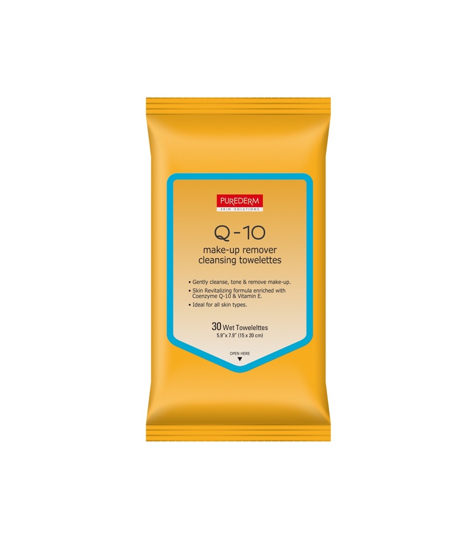 Q-10 Make-up Remover Cleansing Towelettes