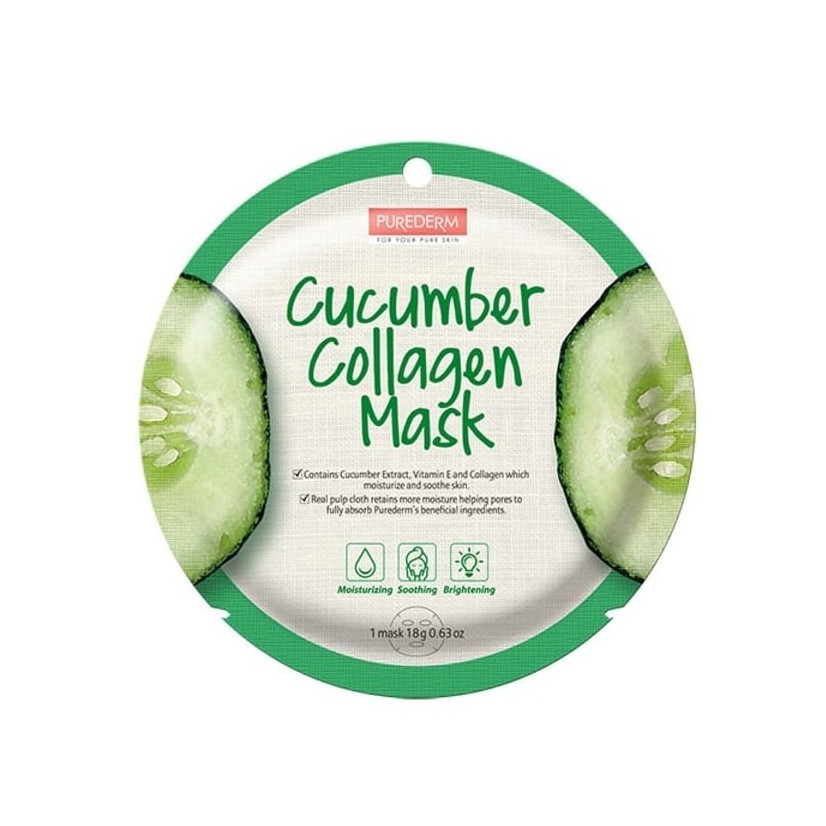 Purederm Collagen mask Cucumber