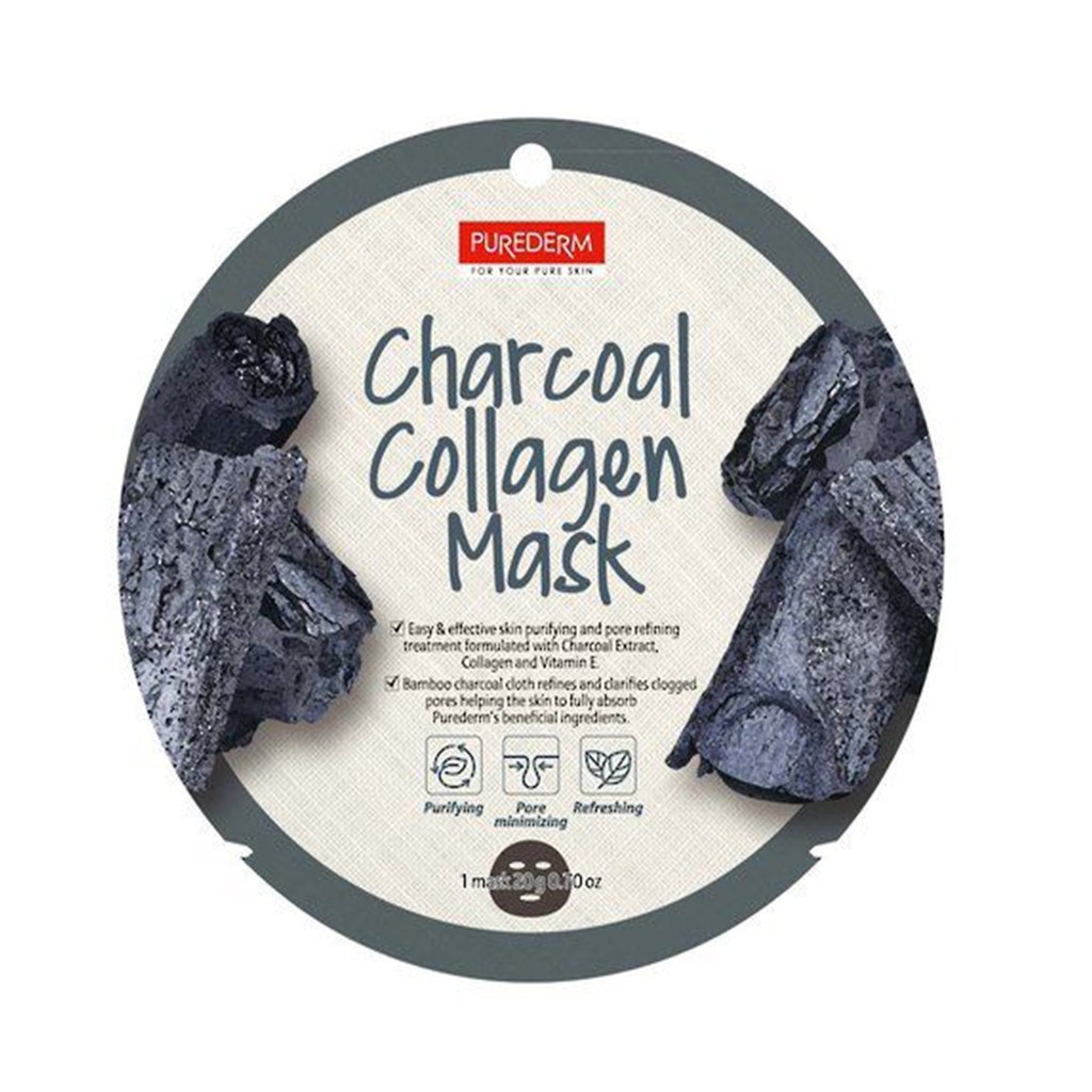 Purederm Collagen mask Charcoal