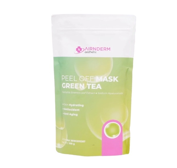 Airnderm Aesthetic Peel Off Mask Green Tea