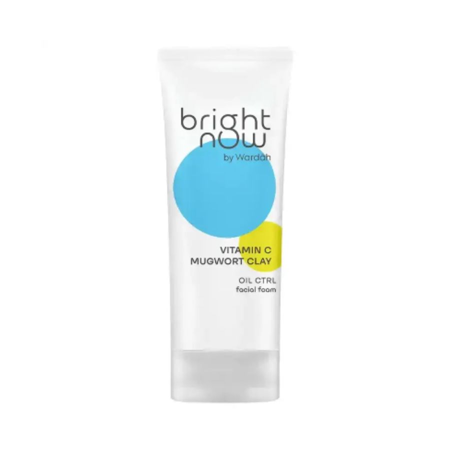 Bright Now Vitamin C Mugwort Clay Oil Ctrl Facial Foam