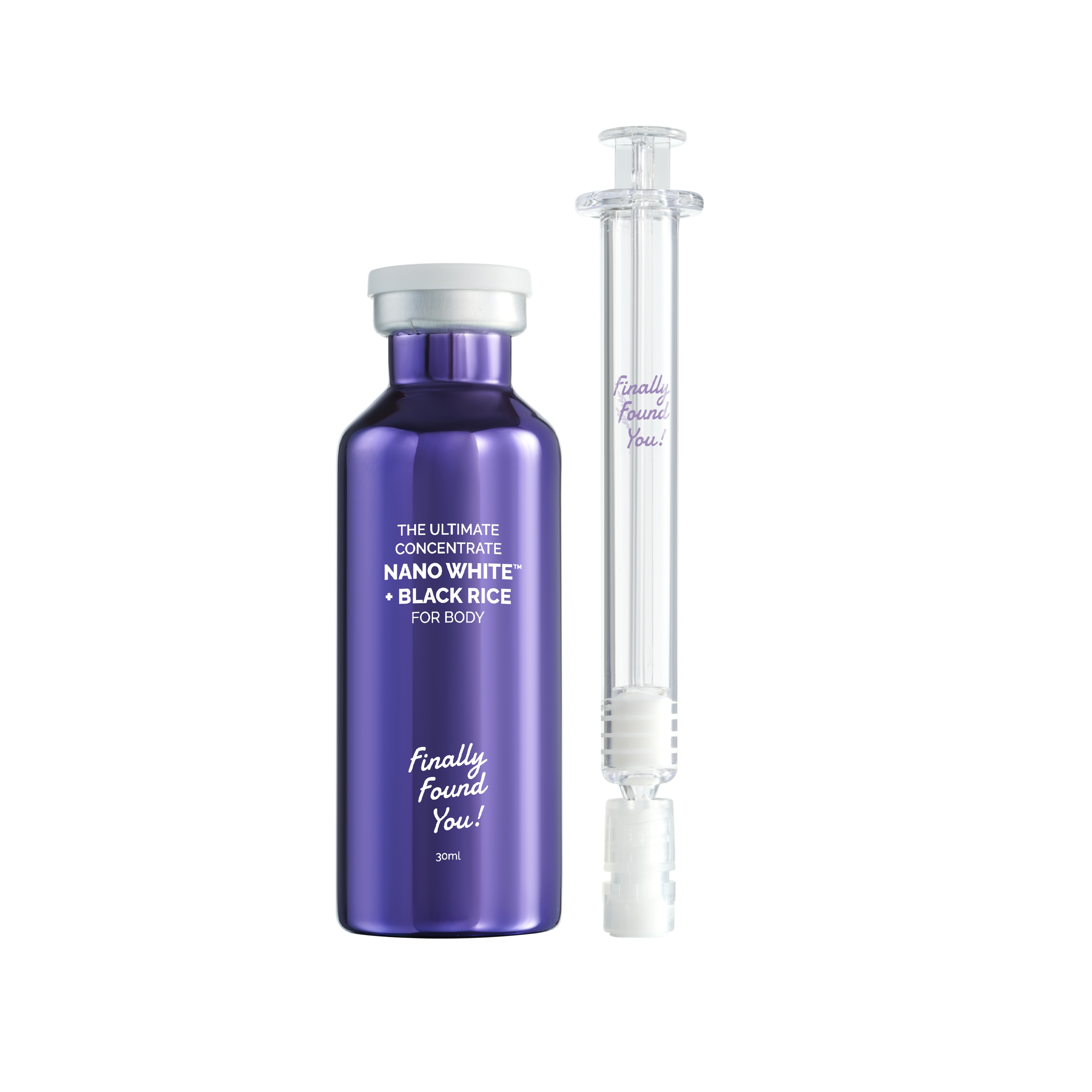 The Ultimate Concentrate NANO WHITE + BLACK RICE For Body