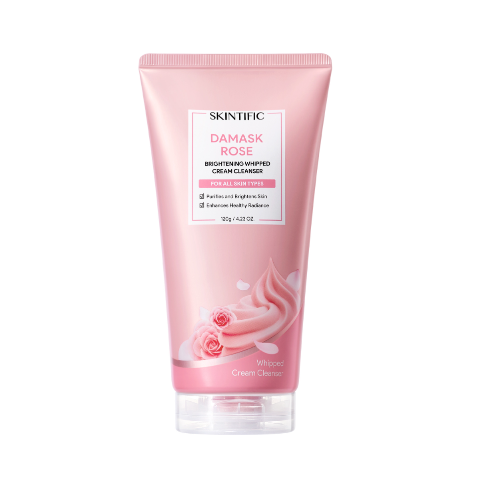 Damask Rose Brightening Whipped Cream Cleanser