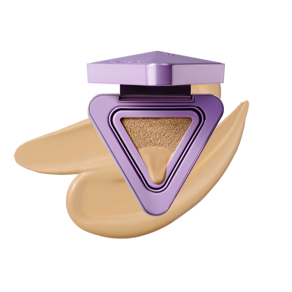 RICE+ PrismRadiant Skin Essence Cushion with AI-Powered Technology
