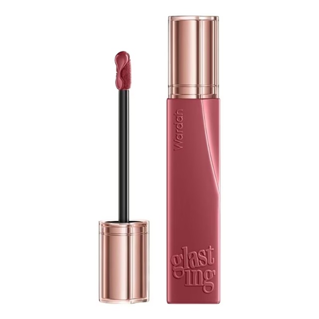 Wardah Glasting Liquid Lip 12 Shine Sorbet
