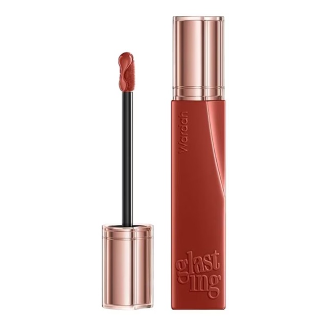 Wardah Glasting Liquid Lip 13 Pumpkin Drip