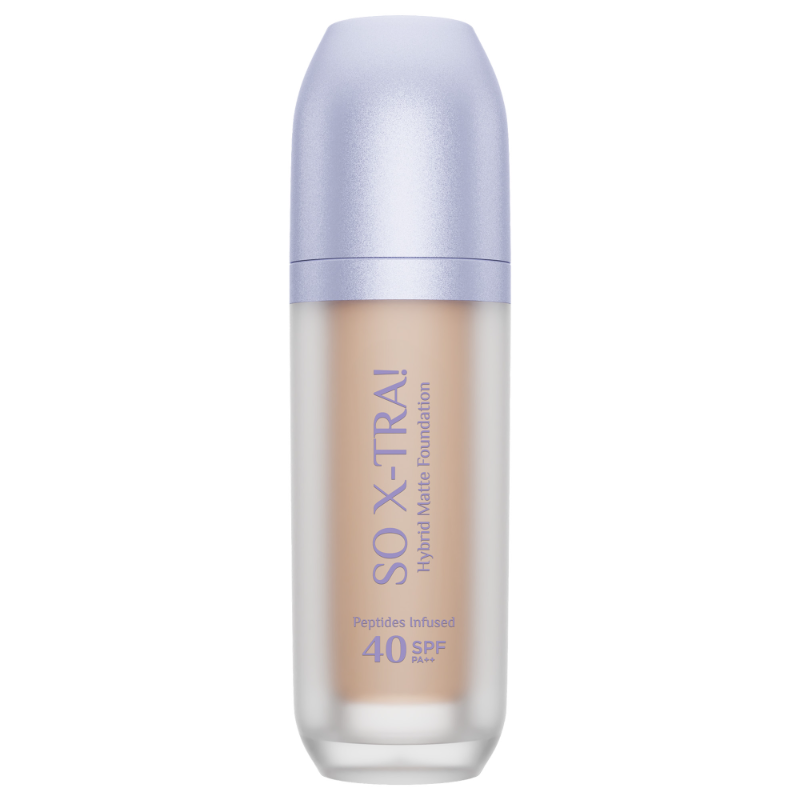Mother of Pearl So X-TRA! Hybrid Matte Foundation Peptides Infused SPF 40 PA++ N21 - Eclair