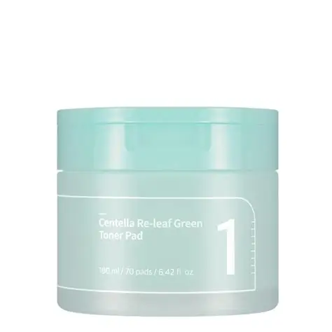 No. 1 Centella Re-leaf Green Toner Pad