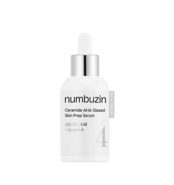 No.4 Ceramide AHA Glazed Skin Prep Serum