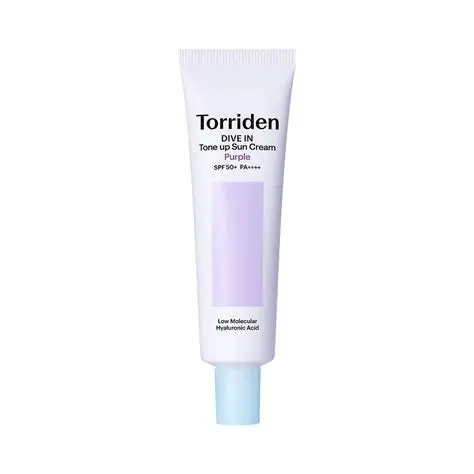 DIVE IN Tone Up Sun Cream Purple