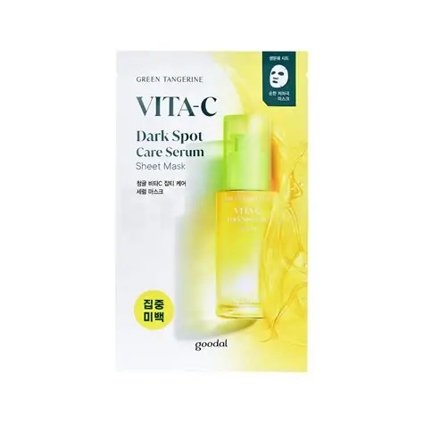 Green Tangerine Vita C Dark Spot Serum Sheet Mask